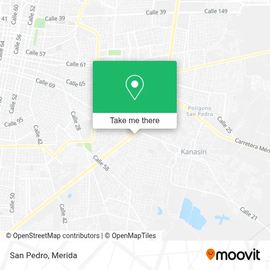 San Pedro map
