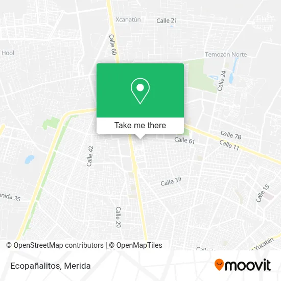 Ecopañalitos map