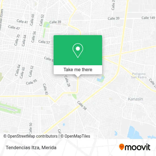 Tendencias Itza map
