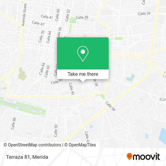 Terraza 81 map