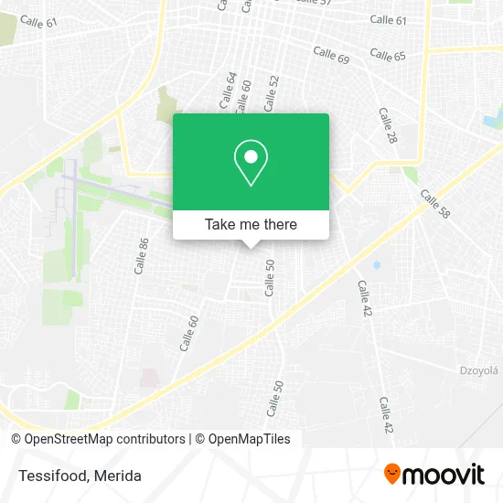 Tessifood map