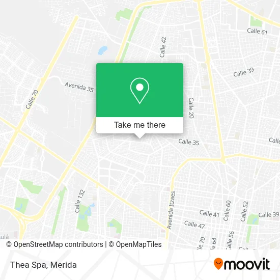 Thea Spa map