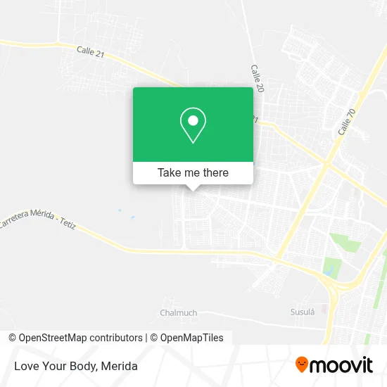 Love Your Body map