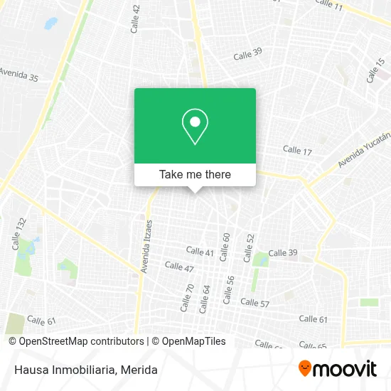 Hausa Inmobiliaria map