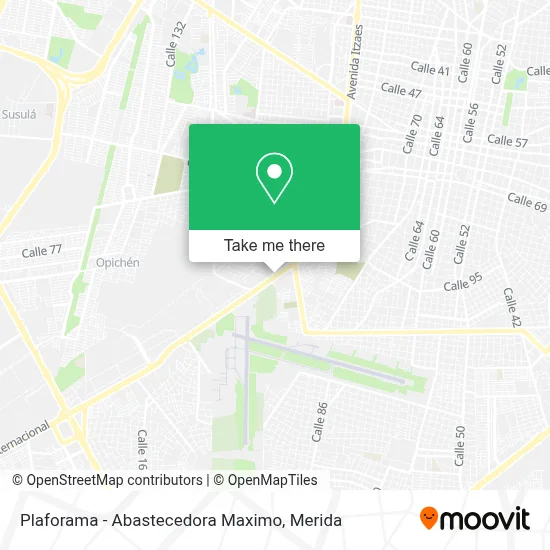 Plaforama - Abastecedora Maximo map