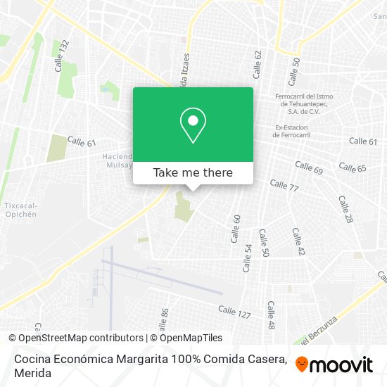 Cocina Económica Margarita 100% Comida Casera map