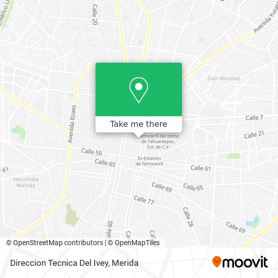 Mapa de Direccion Tecnica Del Ivey