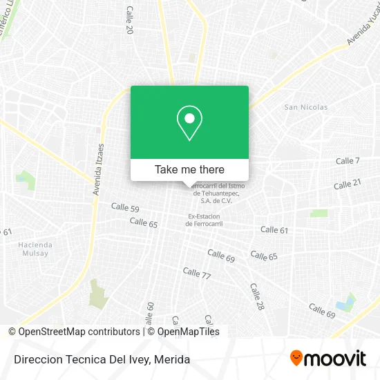 Mapa de Direccion Tecnica Del Ivey