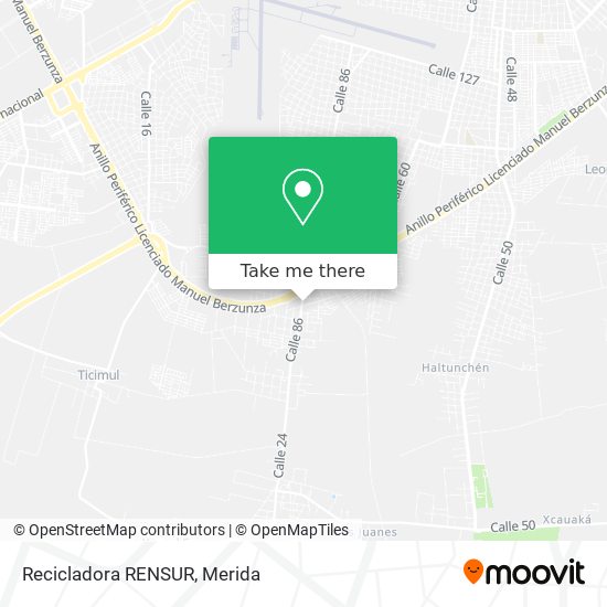 Recicladora RENSUR map