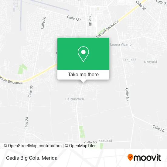 Cedis Big Cola map