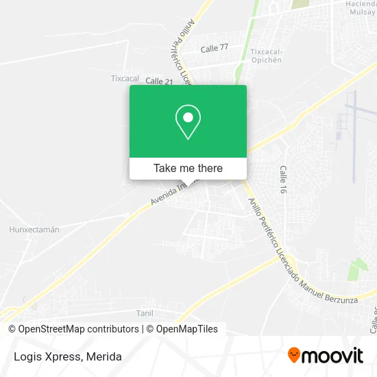 Logis Xpress map