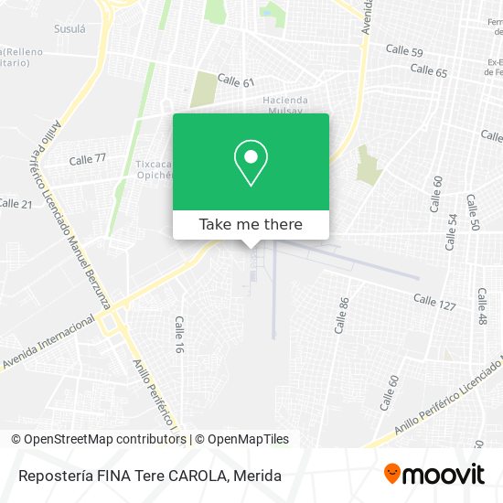 Repostería FINA Tere CAROLA map