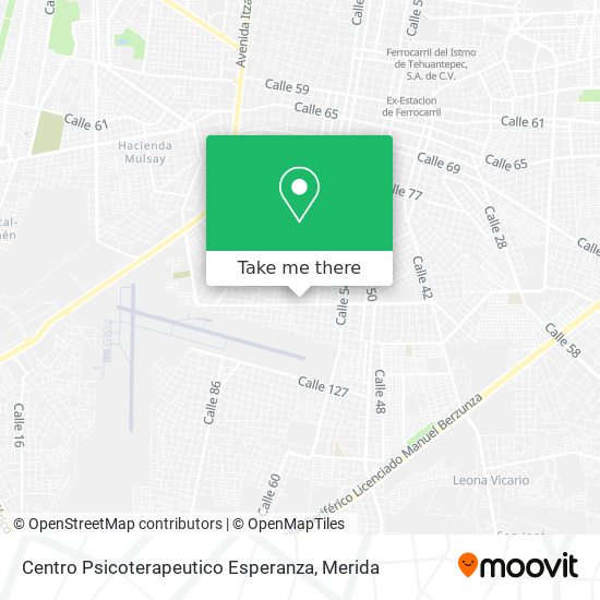 Mapa de Centro Psicoterapeutico Esperanza