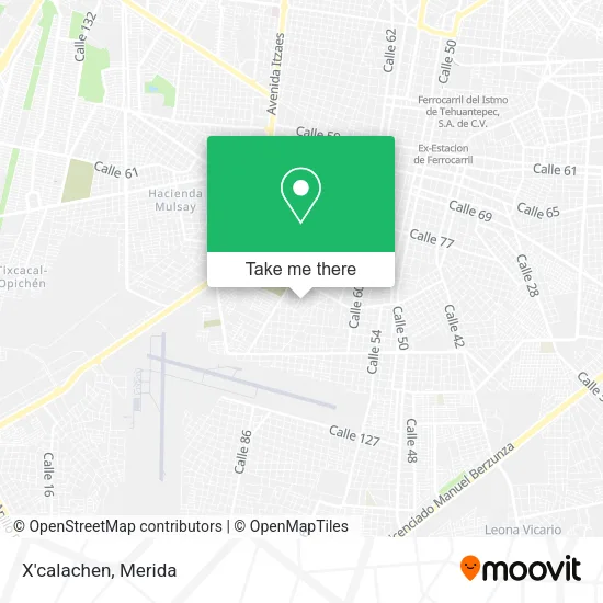 Mapa de X'calachen
