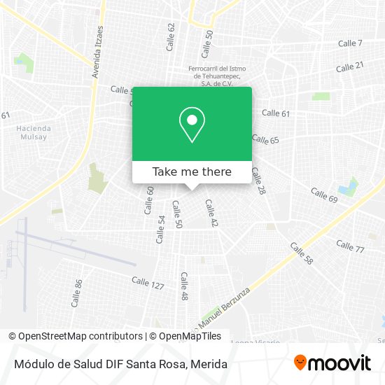 Módulo de Salud DIF Santa Rosa map