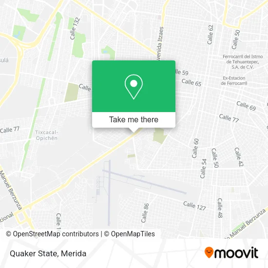 Quaker State map