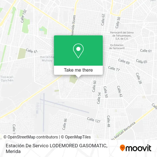 Mapa de Estación De Servico LODEMORED GASOMATIC