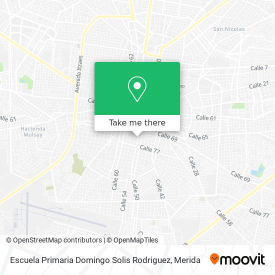 Escuela Primaria Domingo Solis Rodriguez map