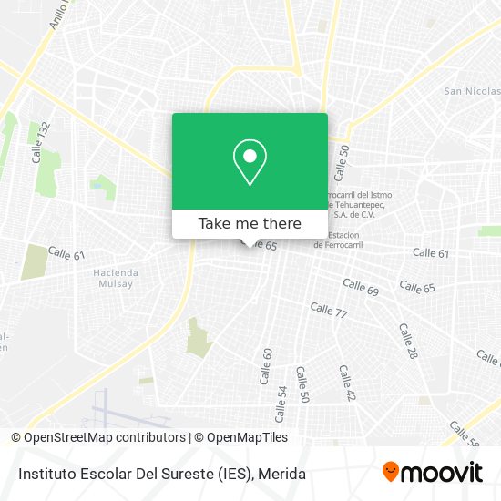 Instituto Escolar Del Sureste (IES) map