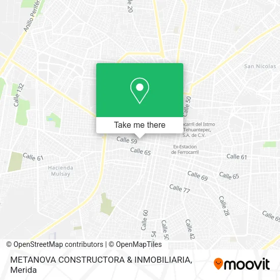METANOVA CONSTRUCTORA & INMOBILIARIA map