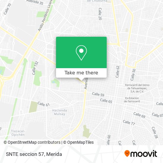 Mapa de SNTE seccion 57