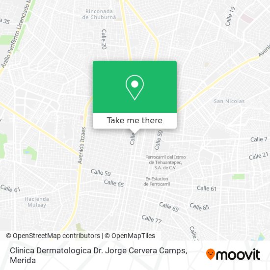 Clinica  Dermatologica Dr. Jorge Cervera Camps map