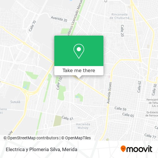 Electrica y Plomeria Silva map