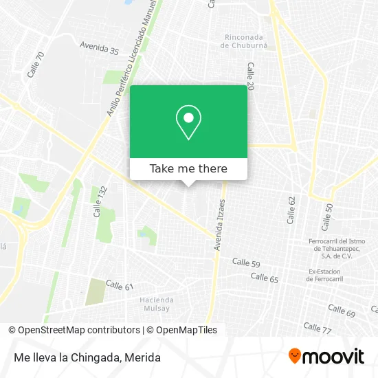 Me lleva la Chingada map