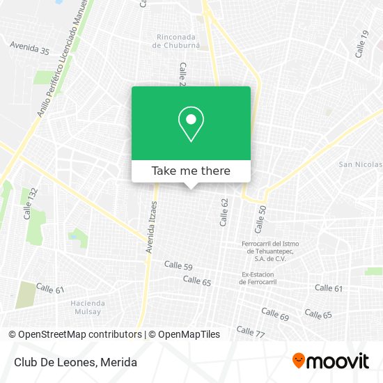 Club De Leones map