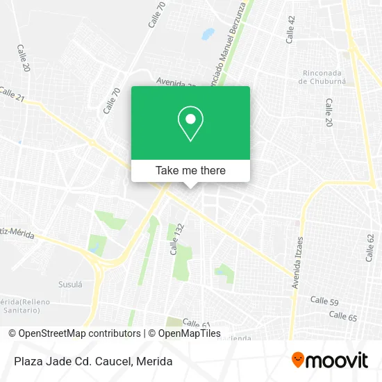 Mapa de Plaza Jade Cd. Caucel