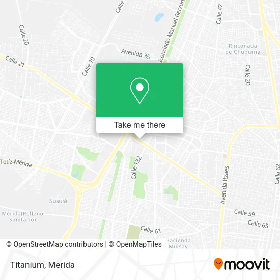 Mapa de Titanium