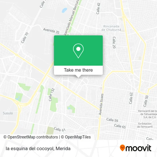 la esquina del cocoyol map