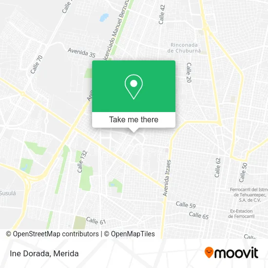 Mapa de Ine Dorada