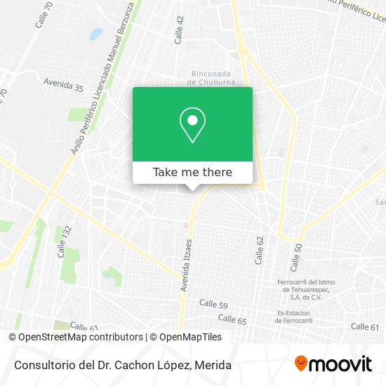 Consultorio del Dr. Cachon López map