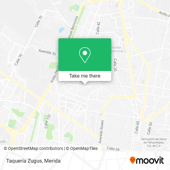 Taquería Zugus map