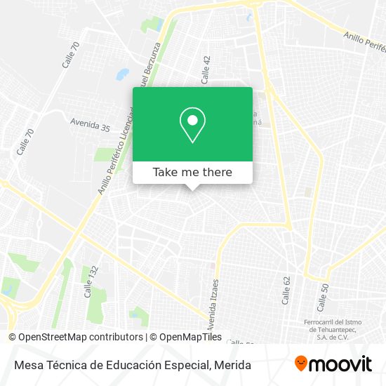 Mesa Técnica de Educación Especial map