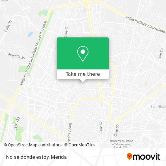 Mapa de No se donde estoy