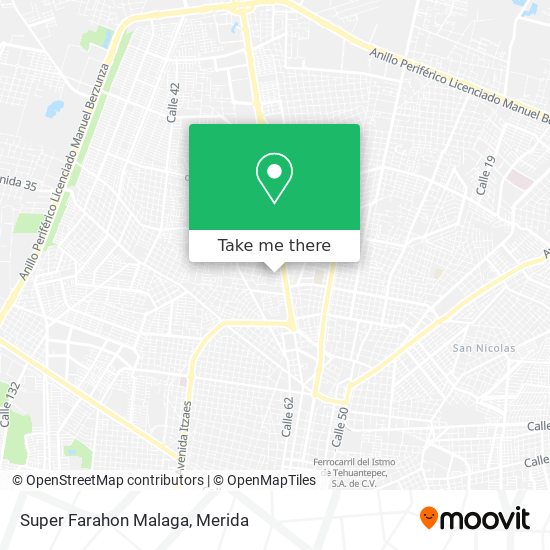Super Farahon Malaga map