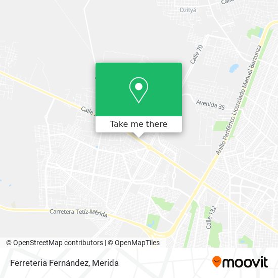 Ferreteria Fernández map
