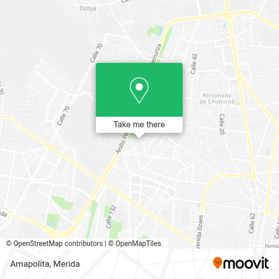 Amapolita map