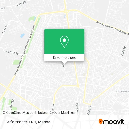 Mapa de Performance FRH