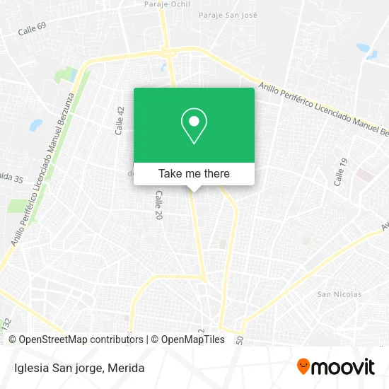 Mapa de Iglesia San jorge