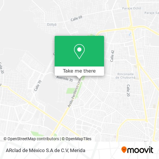 ARclad de México S.A de C.V map