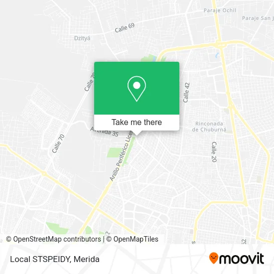 Mapa de Local STSPEIDY