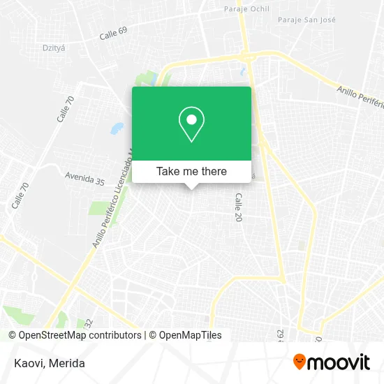 Kaovi map