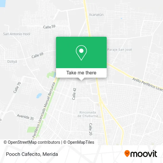 Mapa de Pooch Cafecito