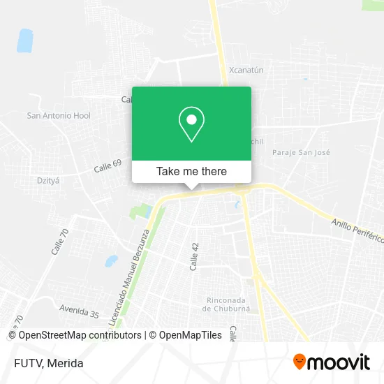 Mapa de FUTV
