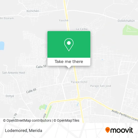 Lodemored map