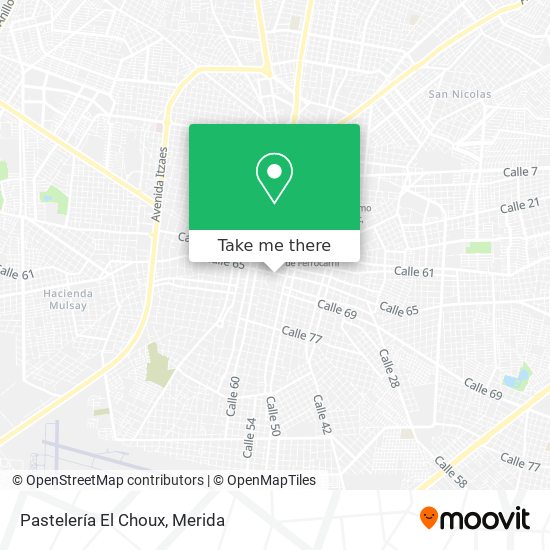 Pastelería El Choux map