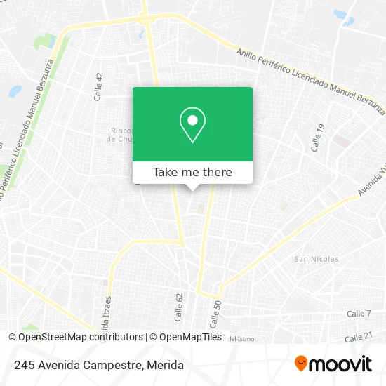 245 Avenida Campestre map